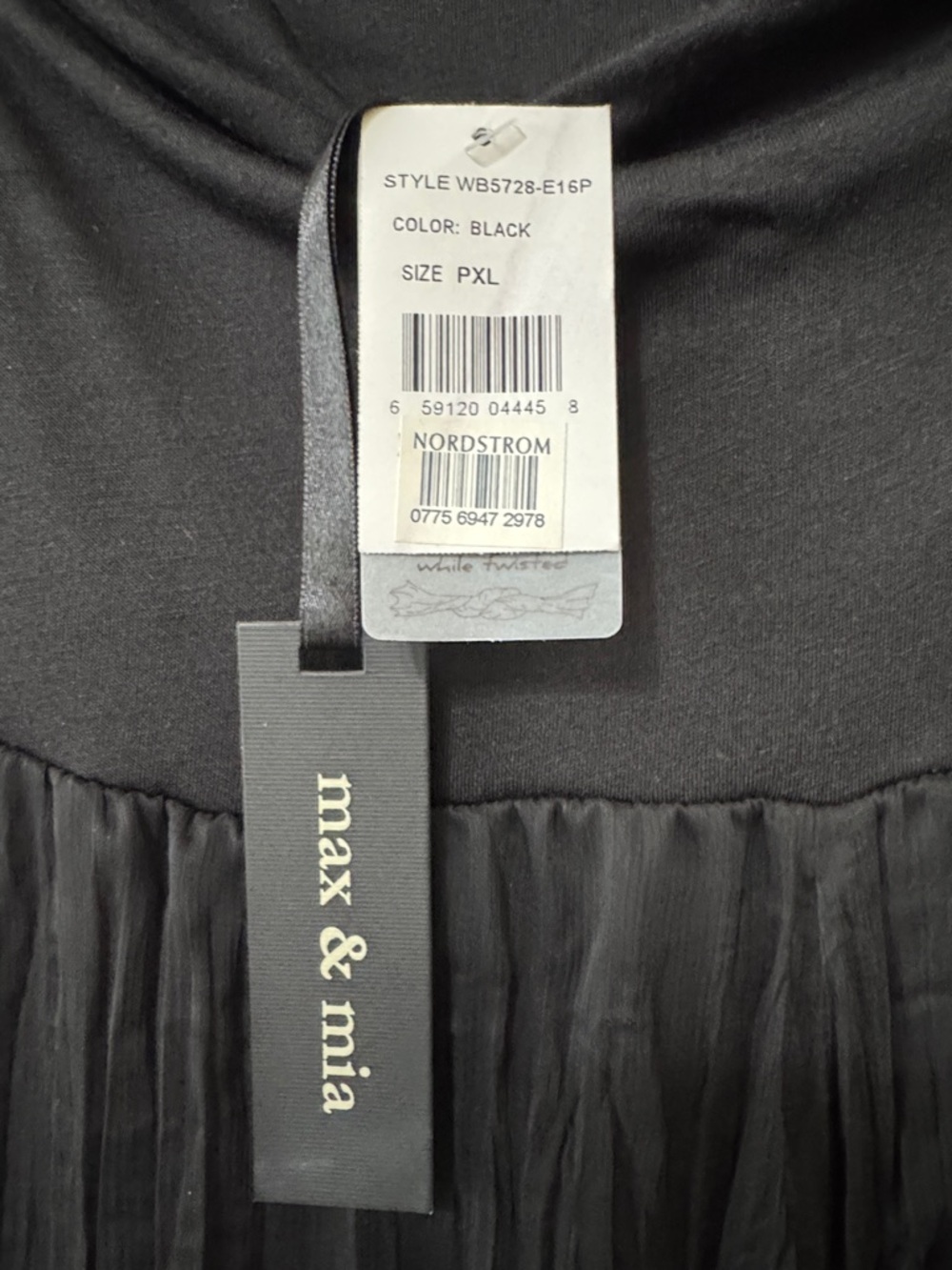 Max & Mia Black Maxi Skirt - XLP Women - Picture 3 of 5